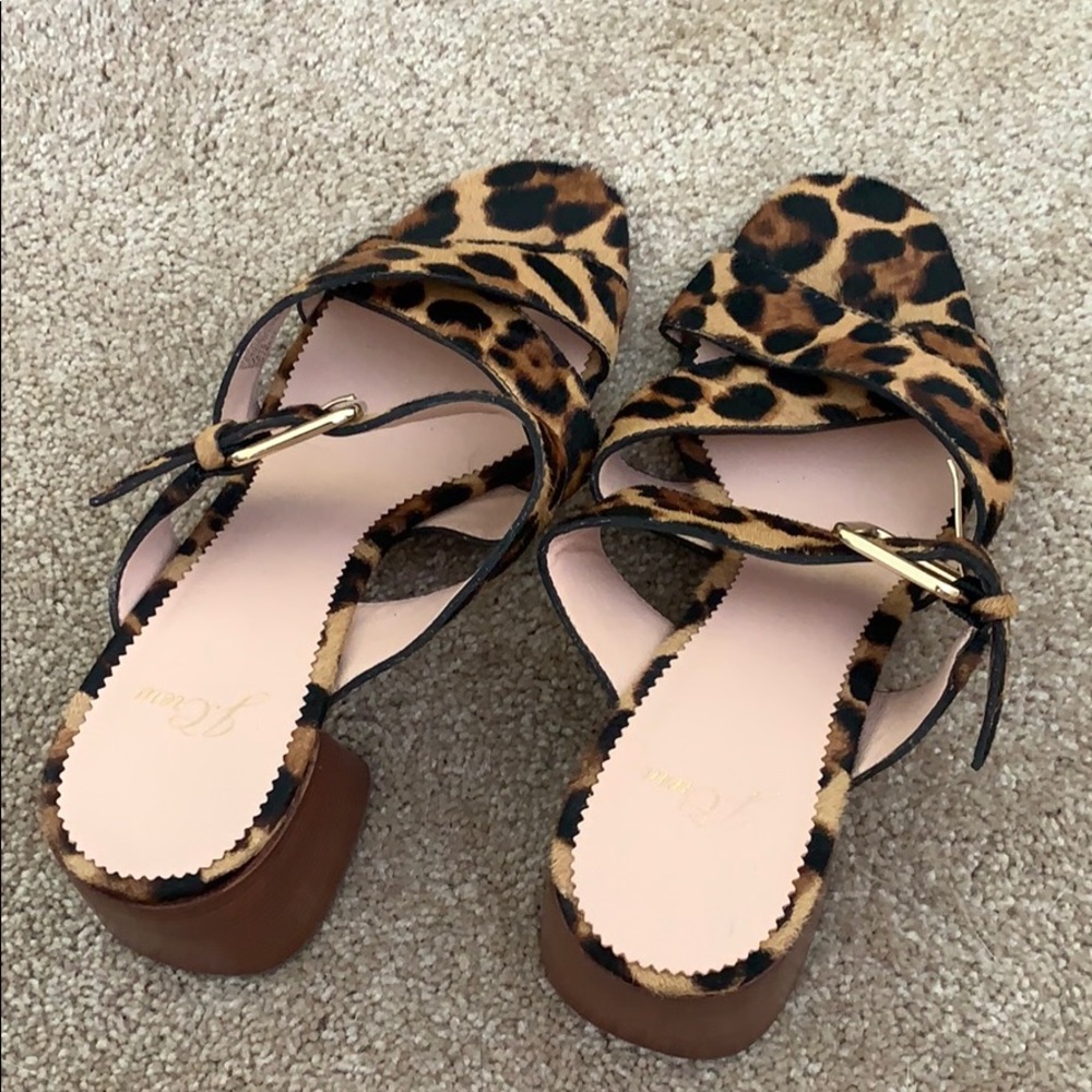 J.Crew Cheetah Print Heels